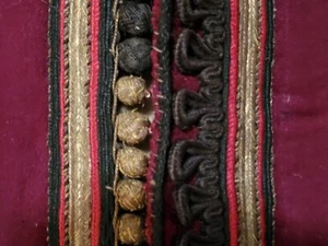 Antike mazedonische traditionelle handgewebte Wolljacke selten - Bild 1 von 12