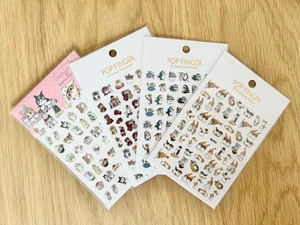 Mofusand Cat Nail Art Sticker, craft supply, nail sticker - Picture 1 of 9