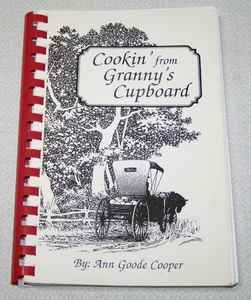 Cookin' From Granny's Cupboard Cookbook Anne Goode Cooper SIGNED 1999 - Picture 1 of 8