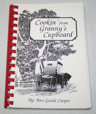 Cookin' From Granny's Cupboard Cookbook Anne Goode Cooper SIGNED 1999 - Image 1 of 4