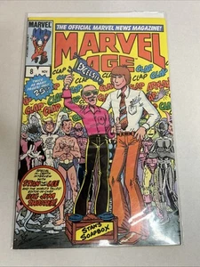 MARVEL AGE #8 1983 CLASSIC STAN LEE COVER AND INTERVIEW! MARVEL COMIC - Picture 1 of 4