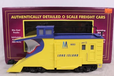 MTH Premier 20-98235 Long Island Snow Plow Jaws III W83 O Scale - Image 1 of 4