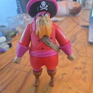Scooby Doo Ghost Of Redbeard Pirate Villain Action Figure Toy Hanna Barbera 2003 - Picture 1 of 8