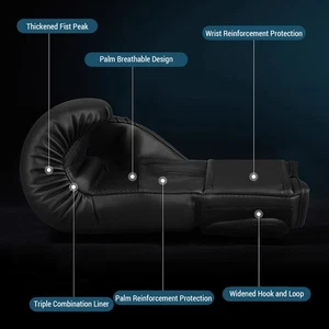 2-Kickboxing Training PU Boxing Punching Bag For Adults - Picture 1 of 7