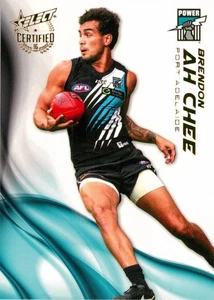Tarjeta certificada Port Adelaide Power AFL Select 2016 - Brendon Ah Chee - Imagen 1 de 3