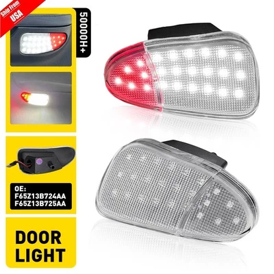 LED Door Courtesy Light F65Z13B724AA For 1997-2003 Ford F150 1997-1999 Ford F250 Foto 1 de 4