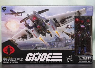 Hasbro Pulse GI Joe ARAH Classified- COBRA PILOT & COBRA C.L.A.W. - Garra de cobra - Imagem 1 de 3