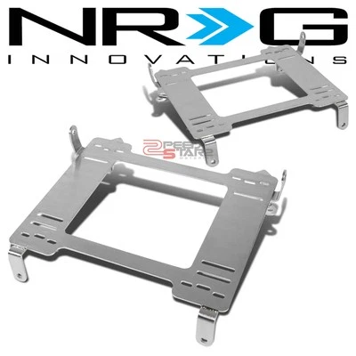 Trilho de suporte de assento de corrida de tração lateral para motorista e passageiro NRG PARA CIVIC FG2 FA1 FD2 - Imagem 1 de 4