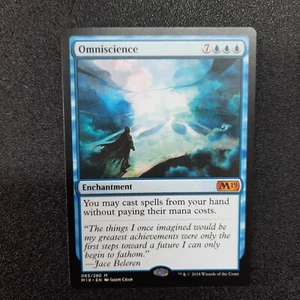 Magic the gathering, Omniscience, Core Set 2019, Enchantment, English, NM - Bild 1 von 13