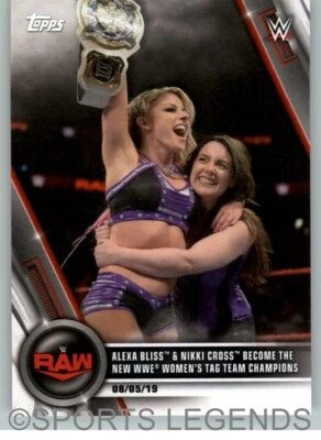 2020 WWE Women's Division #59 Alexa Bliss Nikki Cross - Image 1 of 2