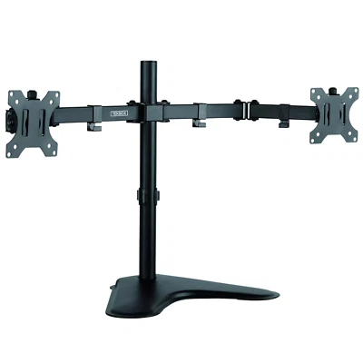 Dual Screen Monitor Mount Computer Horizontal Screen Stand 13-32" Display - Image 1 of 2