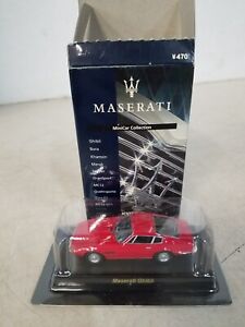 Kyosho 1/64 Maserati Ghibli Diecast Car Model Red