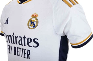 adidas Real Madrid Home Soccer Heat.Rdy Jersey Club Season 23 24 Top Men Size - Picture 1 of 9