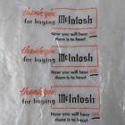 Vintage Original Plastic Bag "Thank you for buying McIntosh" Great Condition!