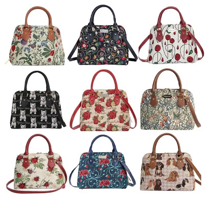 Signare Tapestry Style Top Handle Should Bag in a choice of wonderful patterns - Image 1 of 2