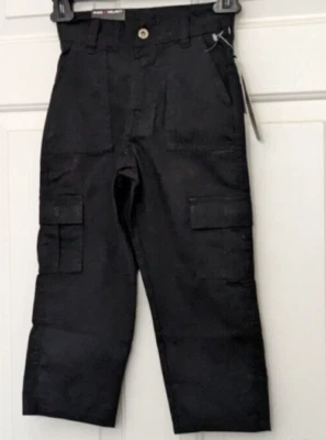 Pink Velvet Girl's / Boy's Cargo Pants Size 4 Black NWT - Image 1 of 4