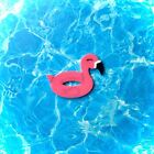 Broche acrylique flotteur piscine flamant rose
