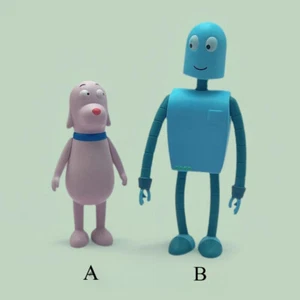 1PC Robot Dreams Cartoon Figure The Dog / Robot Collection Toy RARE Statue - Picture 1 of 6