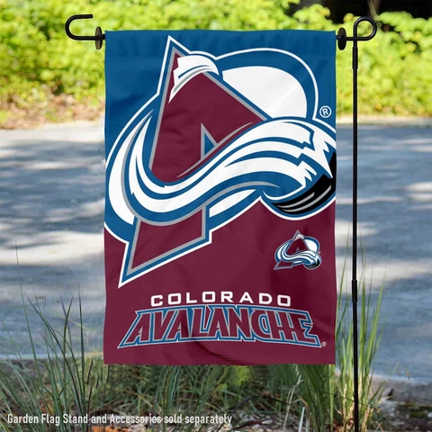 Colorado Avalanche Garden Flag and Yard Banner Cover