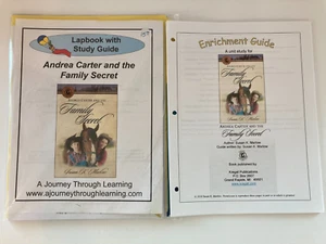 Andrea Carter & The Family Secret Enrichment Guide Lapbook Unit Study 2010 NEW! - Imagen 1 de 12