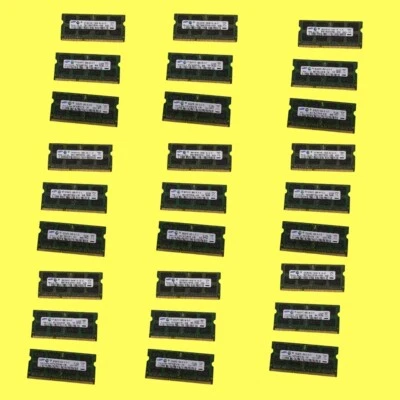 Lot of 27 Laptop RAM Memory Samsung 6GB (3x2GB) M471B5673FH0-CH9 #1284 z64b5 - Image 1 of 4