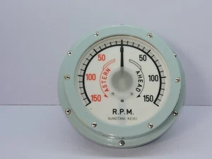 NUNOTANI SIEKI ELECTRIC PROPELLER SHAFT REVOLUTION INDICATOR 150-150 - Foto 1 di 5