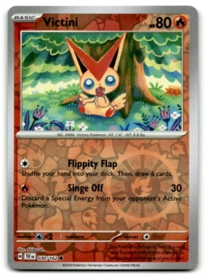 Pokemon Trading Card TCG Victini #30 Reverse Holo - Image 1 of 2