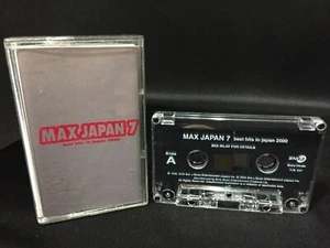 Max Japan 7 Best Hits in Japan 2000 Cassette Tape PUFFY L'Arc en Ciel TOKIO - Picture 1 of 4