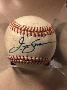 J.T. Snow (Home Run Game Ball) Firmado/Autógrafo Béisbol PSA/ADN Ángeles LOA - Imagen 1 de 8