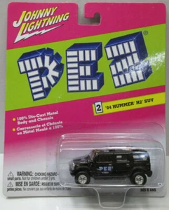 JOHNNY LIGHTNING PEZ 2004 HUMMER H2 SUV - GROOM black with RR's - Picture 1 of 6