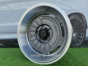4 x 17 Inch 5x127 Negu Style Satin Grey Wheels: Fits For Jeep Dodge GMC - Picture 1 of 14