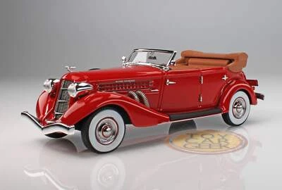 Auburn 851 1935 sobrealimentado Phaeton, abierto - rojo 1:43 GLM GLM 161105 Foto 1 de 4