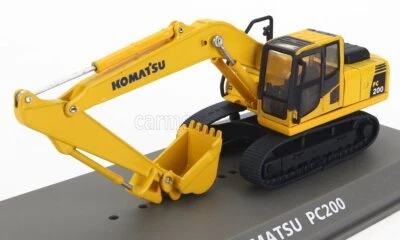 MODELLINO CANTIERE STATICO KOMATSU PC200LC HYBRID ESCAVATORE CINGOLATO 1/72 - Immagine 1 di 4