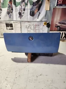 73-87 Chevy GMC Truck GLOVE BOX Compartment BLUE Square Body K5 Blazer Suburban - Picture 1 of 2