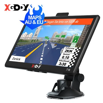 XGODY NEW 7 Zoll GPS Navigationsgerät 16G Navi Wohnmobil PKW Navi LKW Navigation - Bild 1 von 4