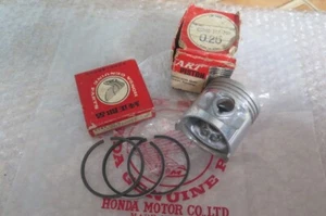 HONDA CB100 CL100 SL100 XL100 PISTON RING S1 0.25 SET GENUINE NOS JAPAN - Picture 1 of 8