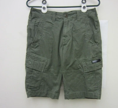 Superdry Pantalones Cortos Cargo Para Hombre 28wx11 Slim Core Lona Pesado Verde Militar M7110015 Foto 1 de 4