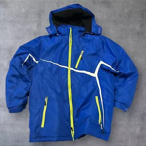 Magellan Outdoors Ski/Snow Boarding Jacket Blue/ Green Size Large - Picture 1 of 4