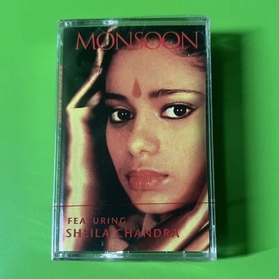 Monsoon Featuring Sheila Chandra ‎Cassette Tape Sealed Electronic Indian 1995 CS - Image 1 of 3