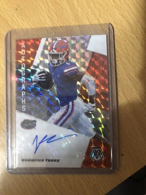 kadarius toney mosaic auto - Image 1 of 2