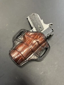 1911 45 Auto / ACP Alligator Skin Holster - Picture 1 of 5
