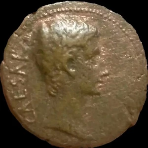Augustus 27BC-14AD. AE25. Uncertain Mint. Cyprus or Syria. Scarce - Picture 1 of 2