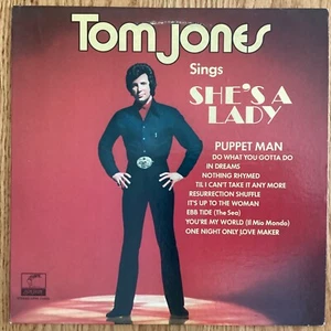 Tom Jones “Sings She’s A Lady” 33 1/3 rpm LP, XPAS 71046 - Picture 1 of 6