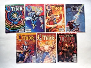 2001-2002 The Mighty Thor 38-44, NM minus, 2 Barry Smith Covers - Picture 1 of 3