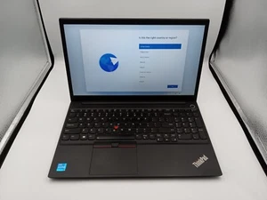 Lenovo ThinkPad E15 G2 - 15.6" Laptop i5-1135G7 8GB RAM 128GB SSD Windows 11 -RR - Picture 1 of 6