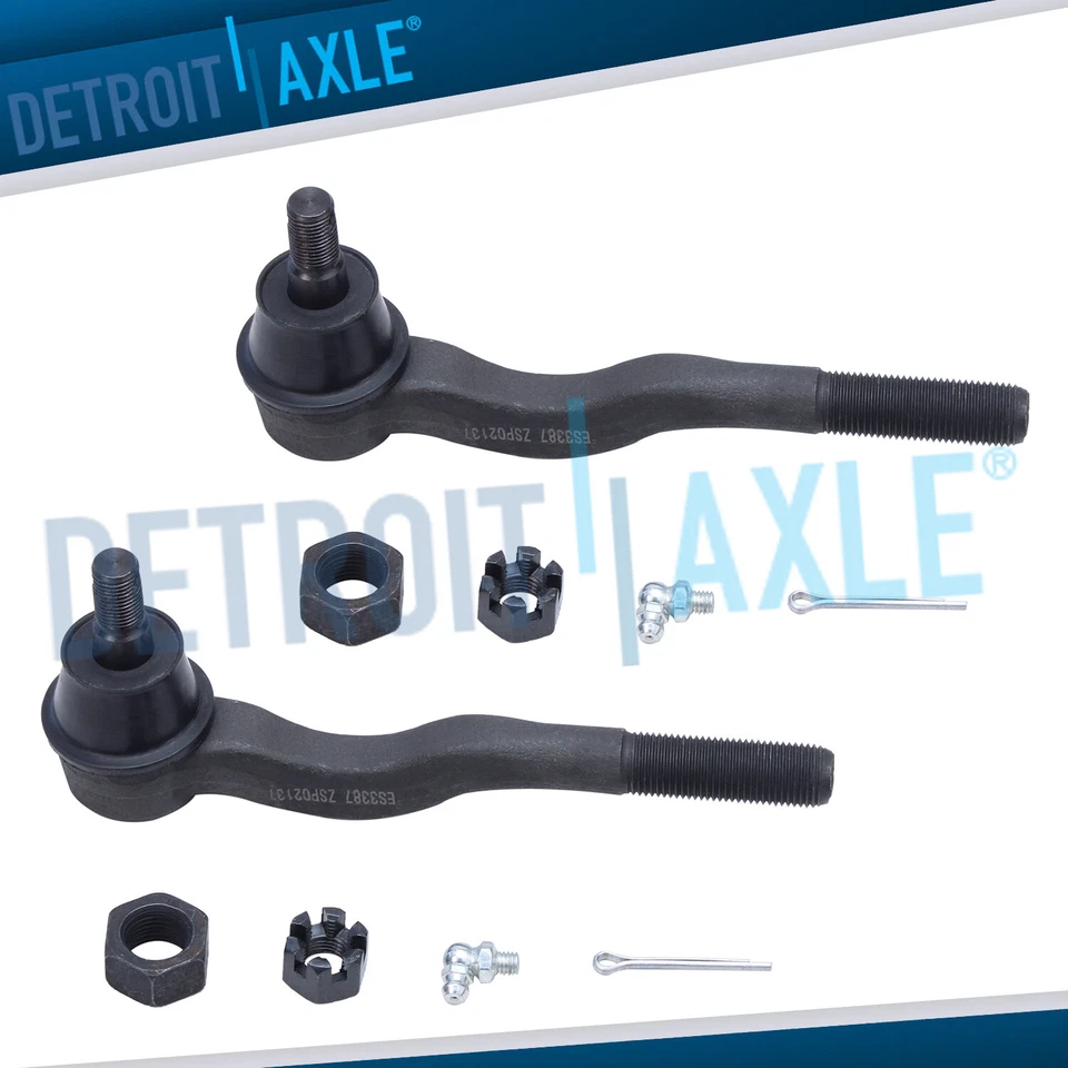Pair (2) Left Right Inner Tie Rod End Links for Mitsubishi Montero Montero Sport - Image 1 of 4