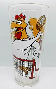 Vidrio vintage Foghorn Leghorn & Henry Hawk Pepsi Collectors Series 1976 6 1/4" - Imagen 1 de 7