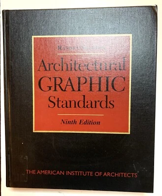 Ramsey / Sleeper Architectural Graphic Standards 9th Edition 1994 Architecture - Image 1 of 4