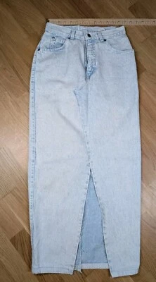 Women's Levi's White Tab Vintage Re-worked Midi Skirt Acid Wash 25" Waist - Image 1 of 4