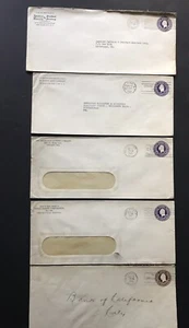 US 1941 Stationery#U436+4 Day Prior to Pear Harbor Attack12/03/1941+5 Diff Towns - Picture 1 of 3